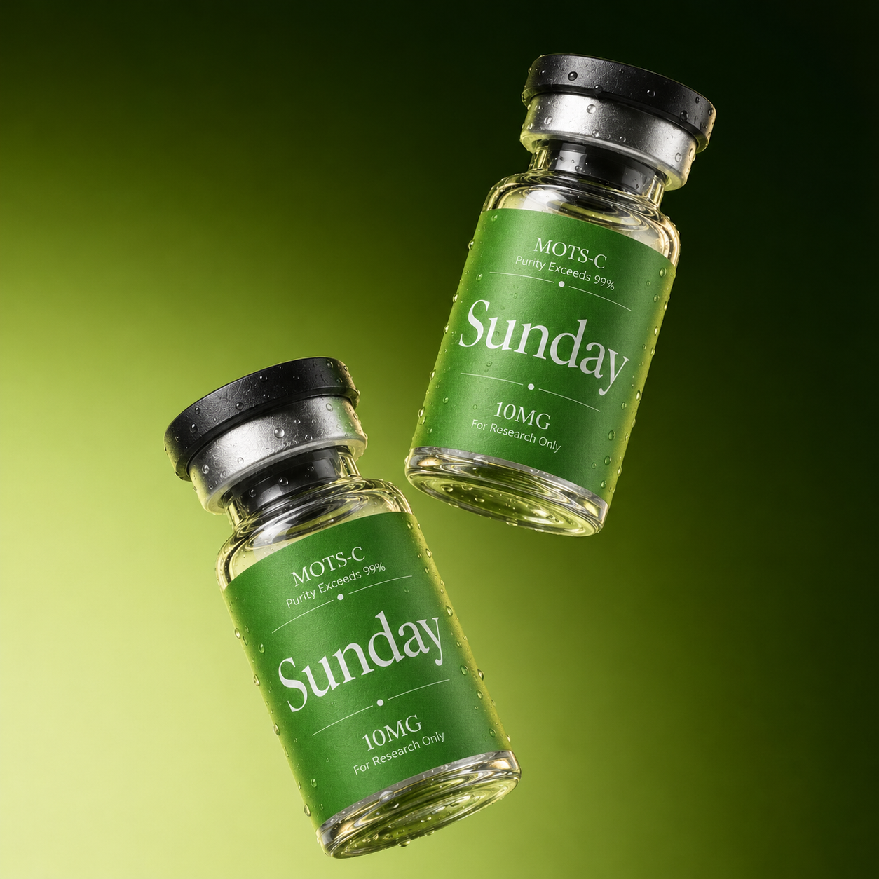 Two Sunday MOTS-C research vials
