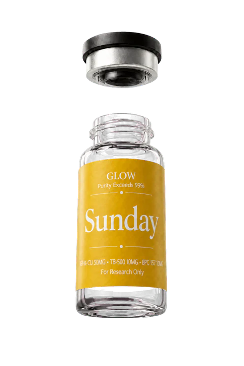 GLOW Sunday research vial